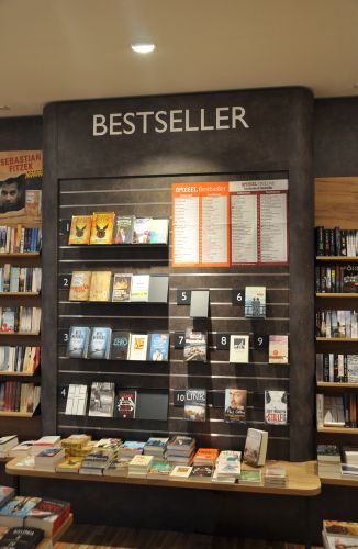 Bestseller und TopTen-Präsentation als Ankerpunkt