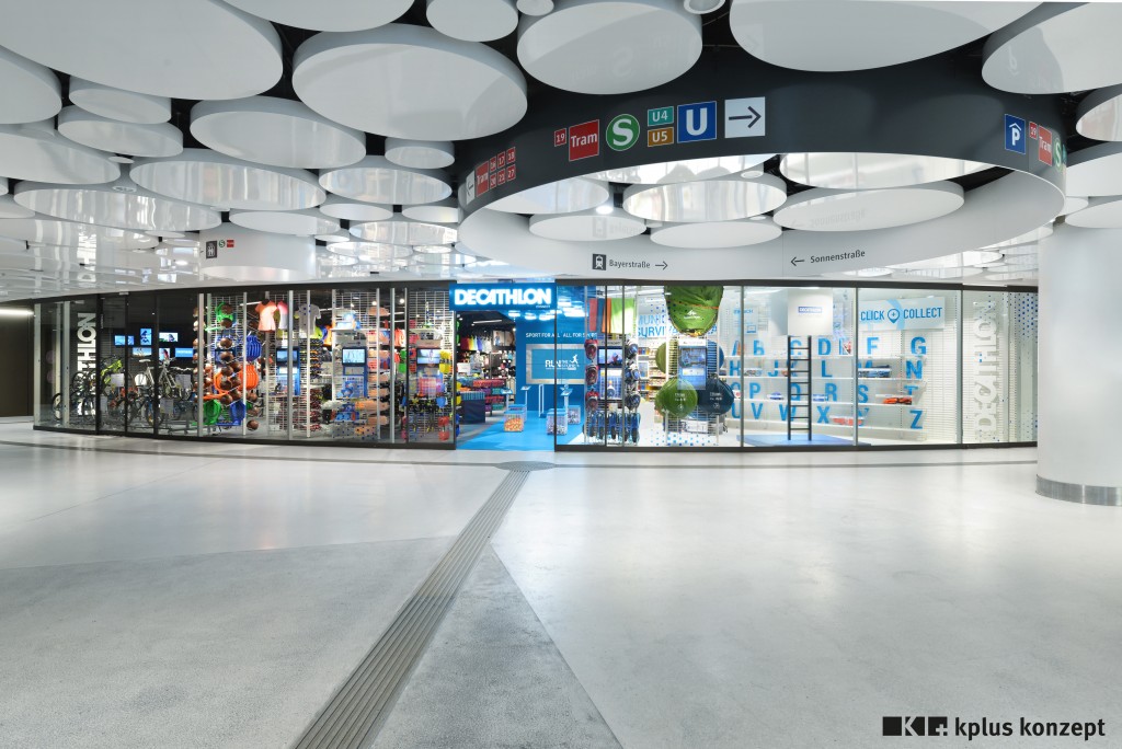 Decathlon Connectstore in München auf 200 m² punktet mit seinem digitalen Konzeptstore